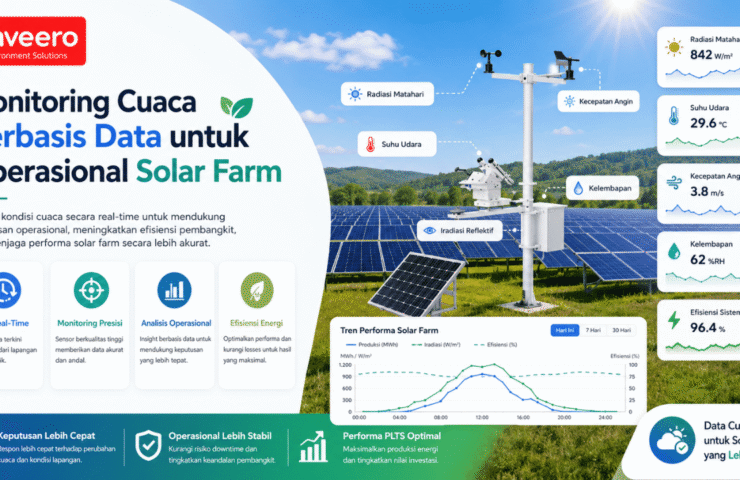 Monitoring Cuaca Berbasis Data untuk Operasional Solar Farm