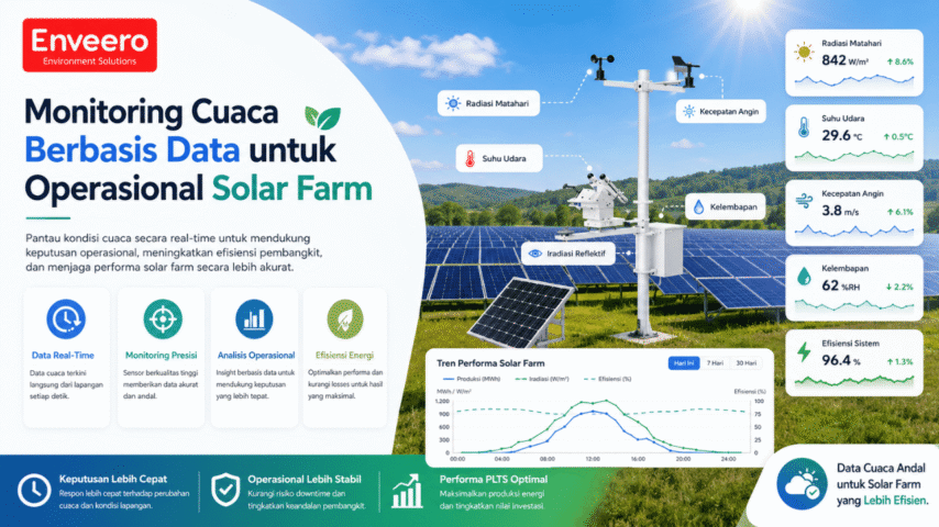 Monitoring Cuaca Berbasis Data untuk Operasional Solar Farm