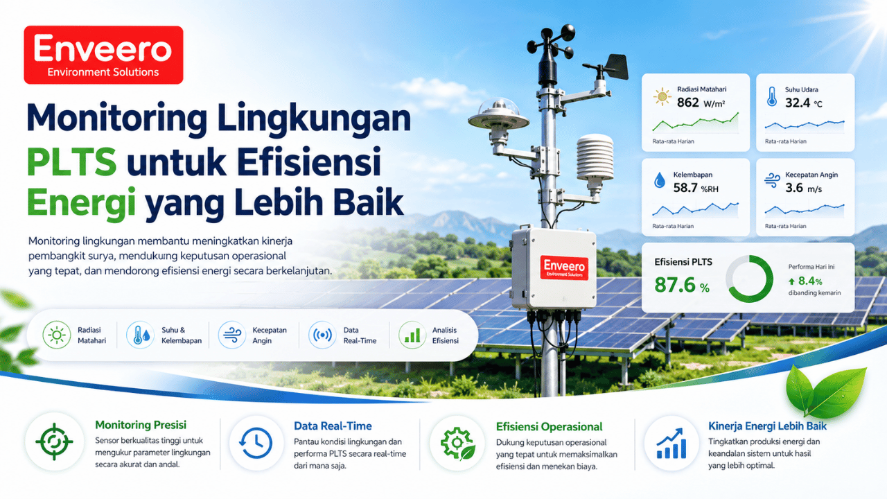 Monitoring Lingkungan PLTS untuk Efisiensi Energi yang Lebih Baik