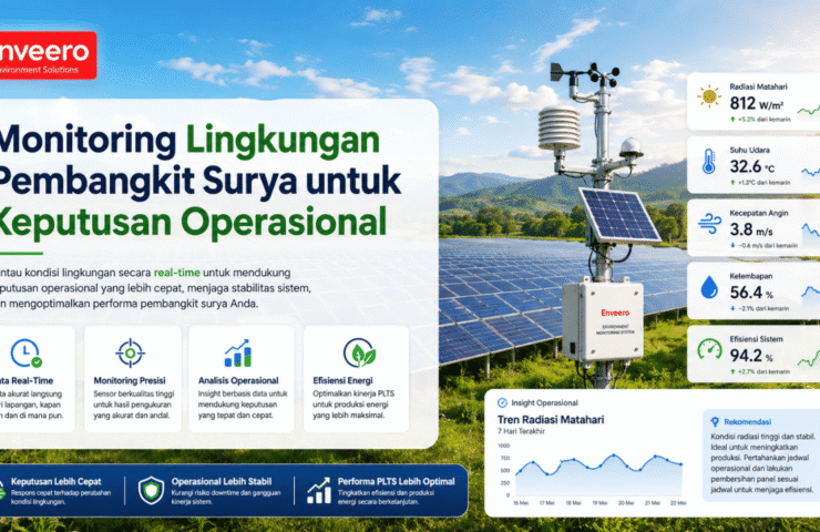 Monitoring Lingkungan Pembangkit Surya untuk Keputusan Operasional