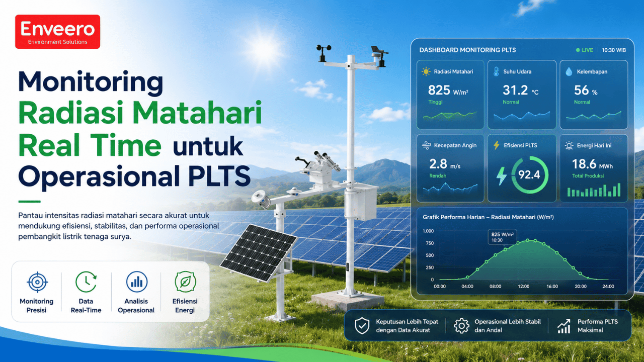 Monitoring Radiasi Matahari Real Time untuk Operasional PLTS
