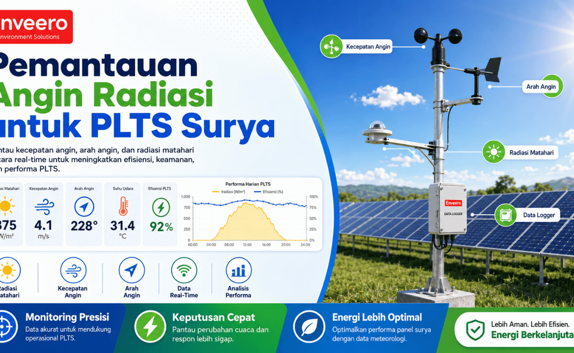 Pemantauan Angin Radiasi untuk PLTS Surya