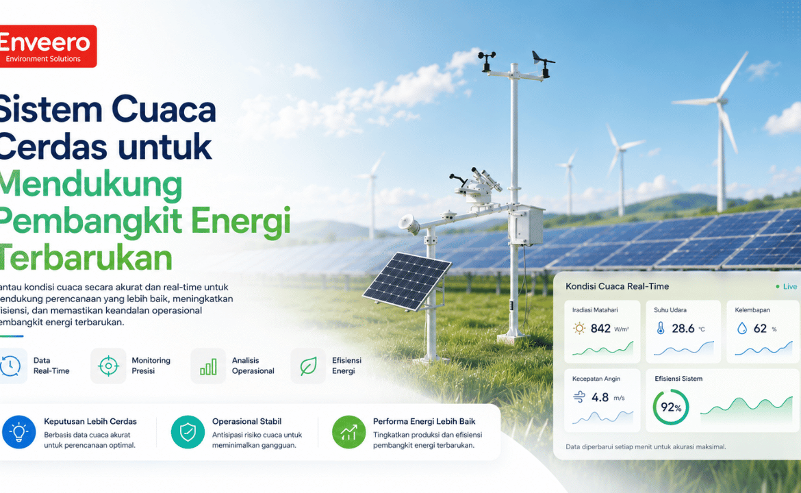 Sistem Cuaca Cerdas untuk Mendukung Pembangkit Energi Terbarukan