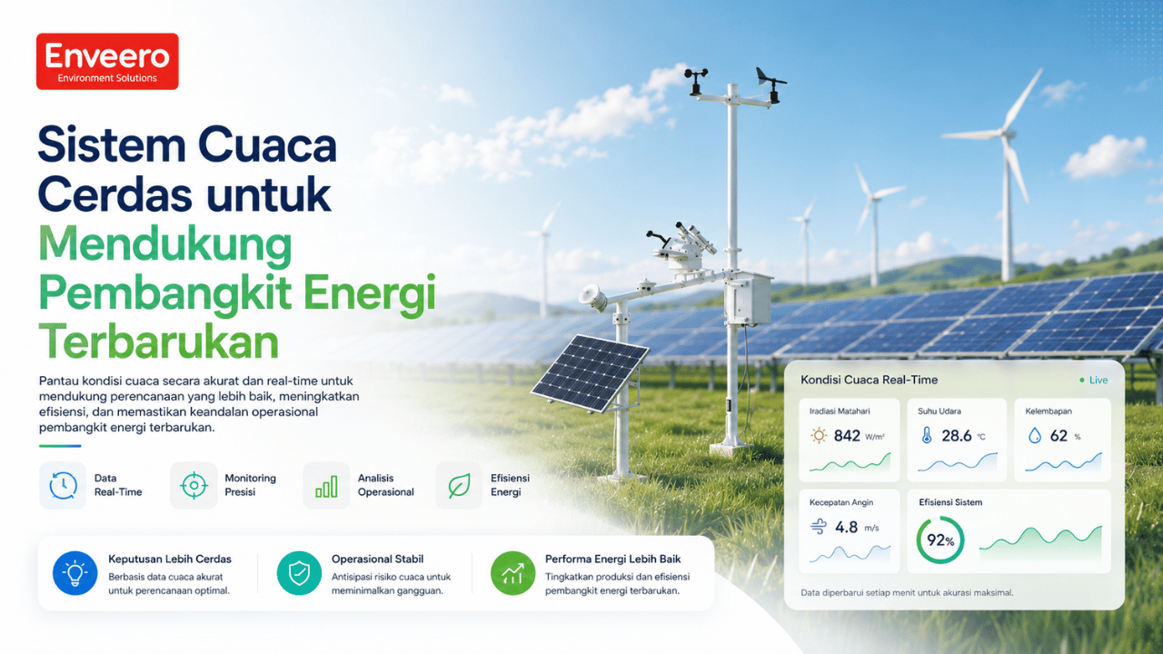 Sistem Cuaca Cerdas untuk Mendukung Pembangkit Energi Terbarukan