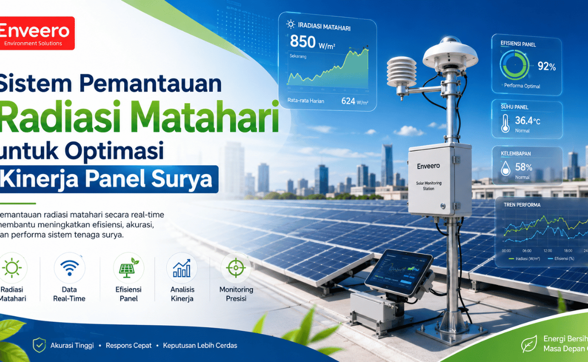 Sistem Pemantauan Radiasi Matahari untuk Optimasi Kinerja Panel Surya