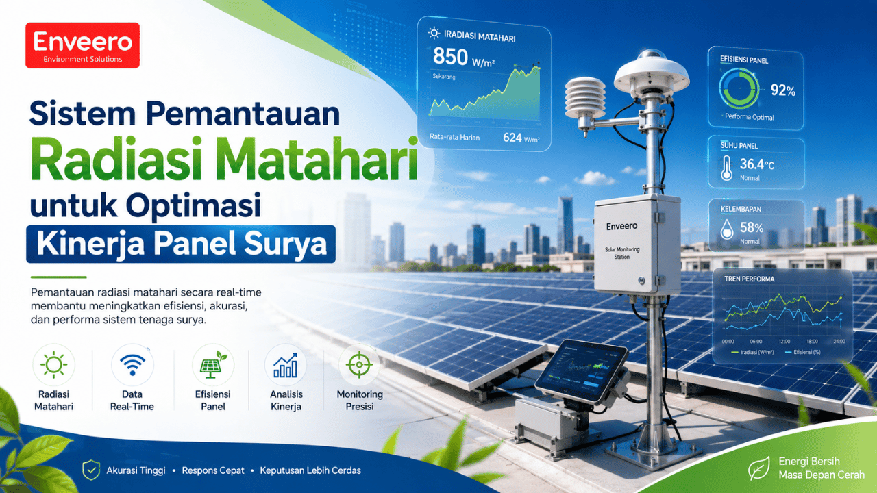 Sistem Pemantauan Radiasi Matahari untuk Optimasi Kinerja Panel Surya