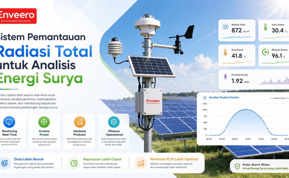Sistem Pemantauan Radiasi Total untuk Analisis Energi Surya
