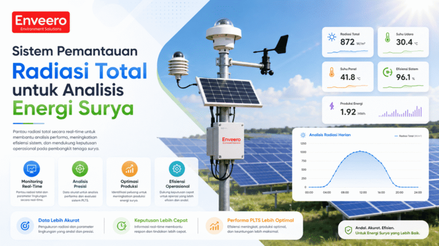 Sistem Pemantauan Radiasi Total untuk Analisis Energi Surya