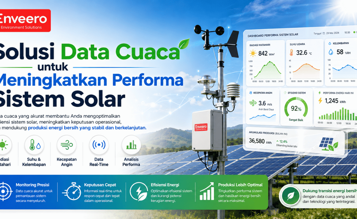 Solusi Data Cuaca untuk Meningkatkan Performa Sistem Solar