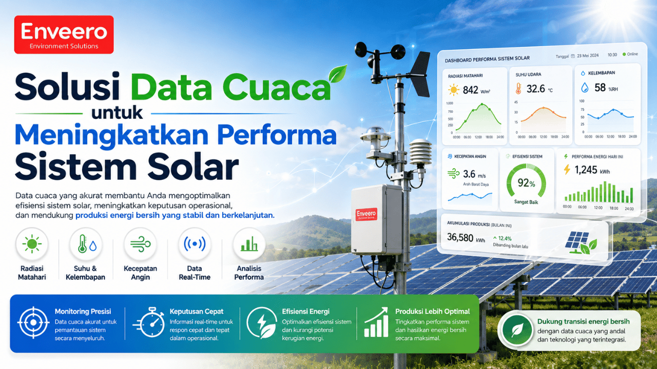 Solusi Data Cuaca untuk Meningkatkan Performa Sistem Solar