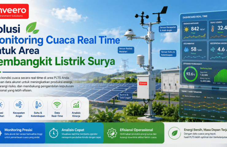 Solusi Monitoring Cuaca Real Time untuk Area Pembangkit Listrik Surya