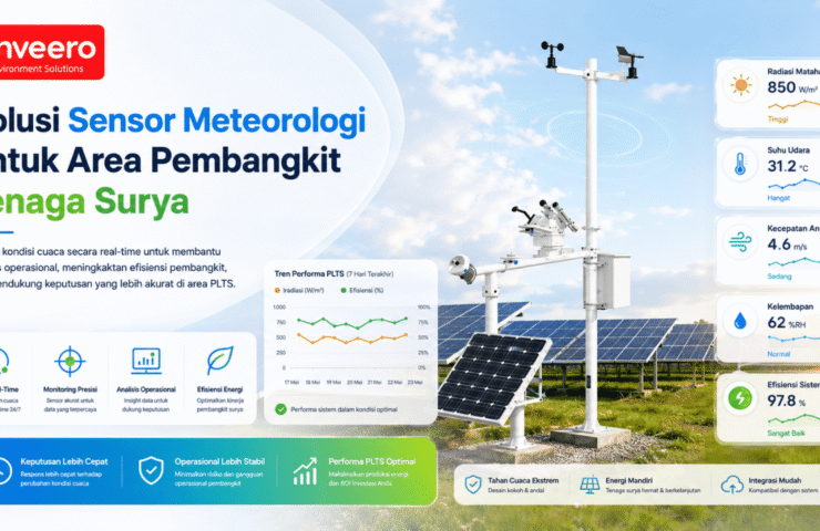 Solusi Sensor Meteorologi untuk Area Pembangkit Tenaga Surya