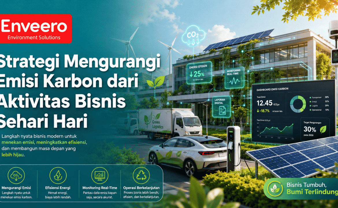 Strategi Mengurangi Emisi Karbon dari Aktivitas Bisnis Sehari Hari