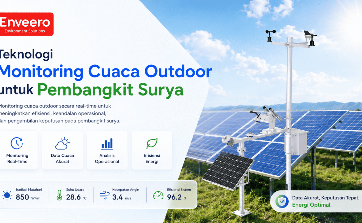 Teknologi Monitoring Cuaca Outdoor untuk Pembangkit Surya