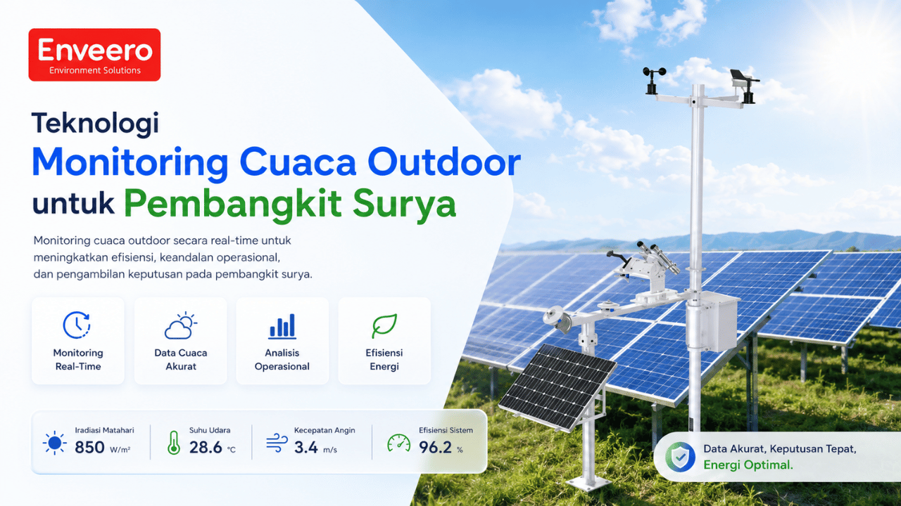 Teknologi Monitoring Cuaca Outdoor untuk Pembangkit Surya