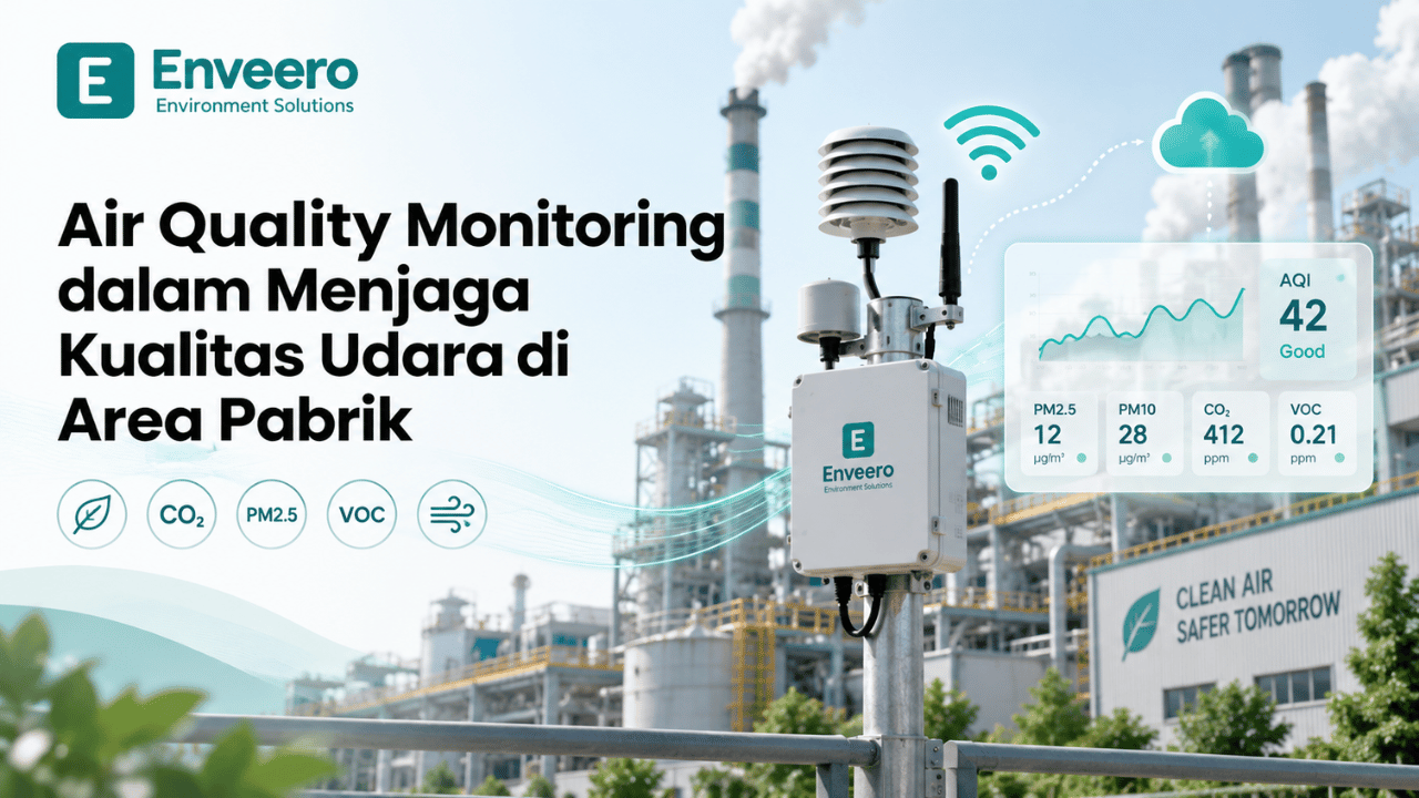 Air Quality Monitoring dalam Menjaga Kualitas Udara di Area Pabrik