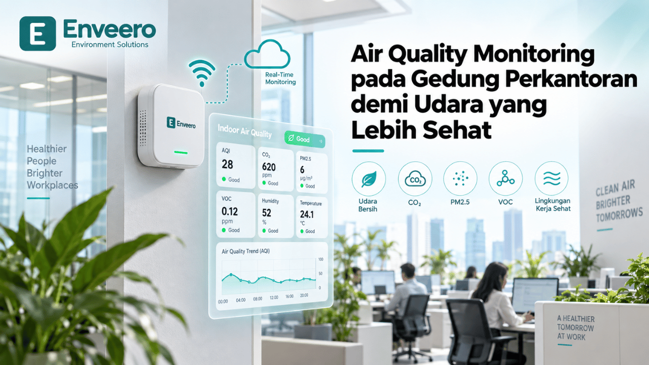 Air Quality Monitoring pada Gedung Perkantoran demi Udara yang Lebih Sehat