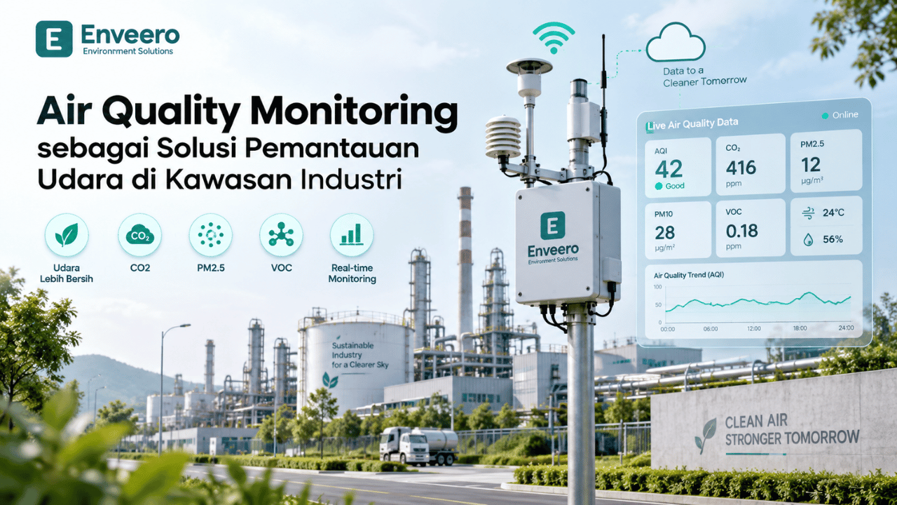 Air Quality Monitoring sebagai Solusi Pemantauan Udara di Kawasan Industri