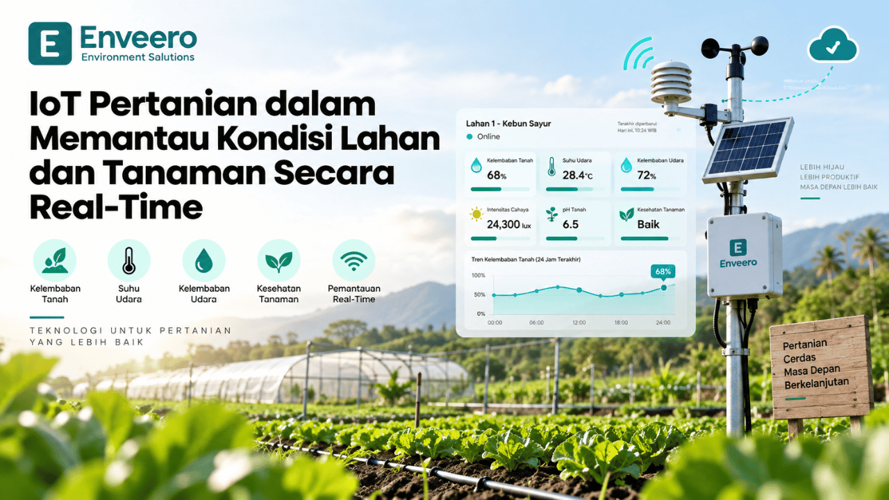 IoT Pertanian dalam Memantau Kondisi Lahan dan Tanaman Secara Real-Time