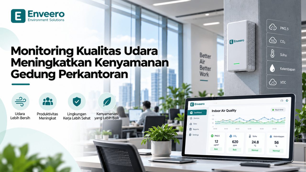 Monitoring Kualitas Udara Meningkatkan Kenyamanan Gedung Perkantoran