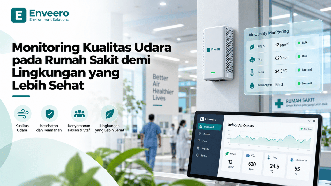 Monitoring Kualitas Udara pada Rumah Sakit demi Lingkungan yang Lebih Sehat