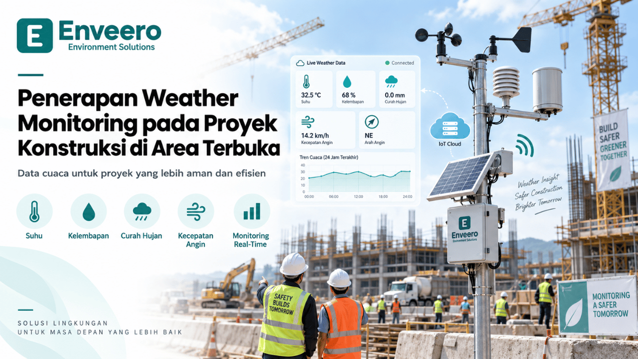 Penerapan Weather Monitoring pada Proyek Konstruksi di Area Terbuka