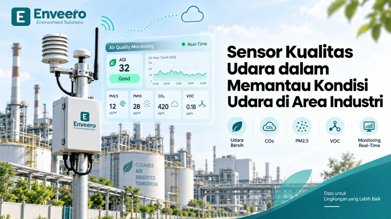 Sensor Kualitas Udara dalam Memantau Kondisi Udara di Area Industri