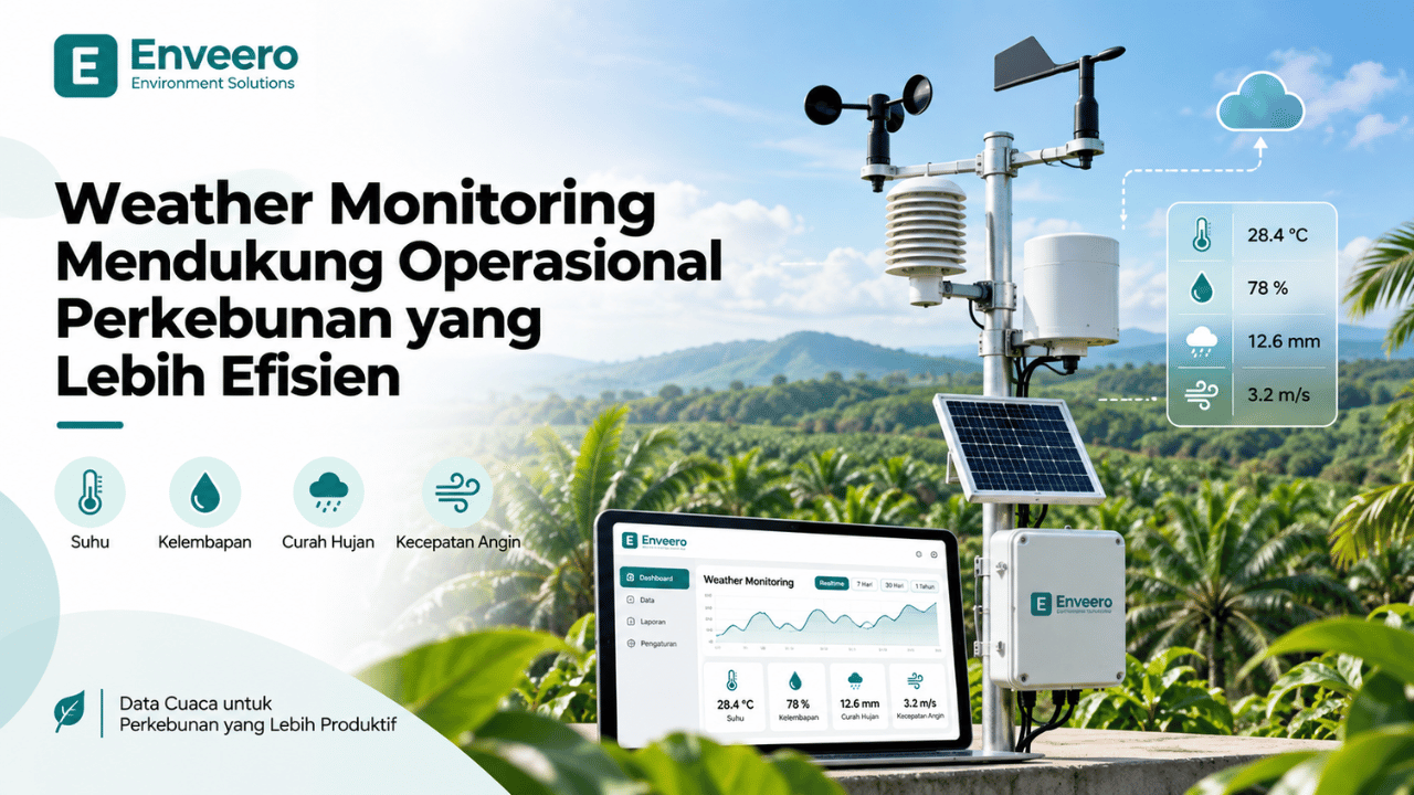 Weather Monitoring Mendukung Operasional Perkebunan yang Lebih Efisien