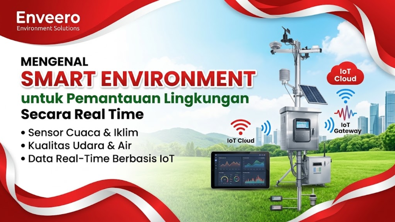 Mengenal Smart Environment untuk Pemantauan Lingkungan Secara Real Time