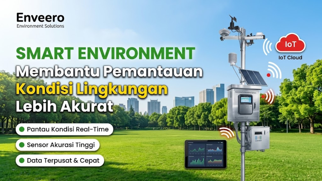 Smart Environment Membantu Pemantauan Kondisi Lingkungan Lebih Akurat