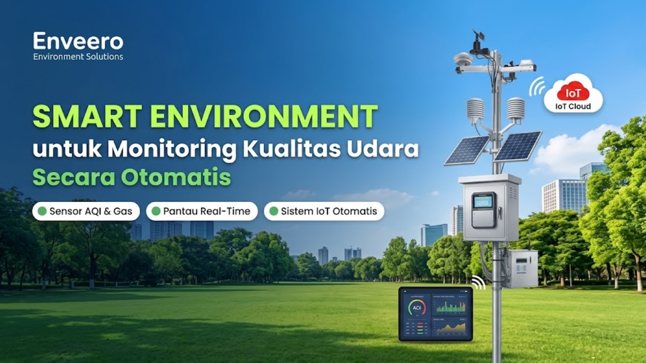 Smart Environment untuk Monitoring Kualitas Udara Secara Otomatis