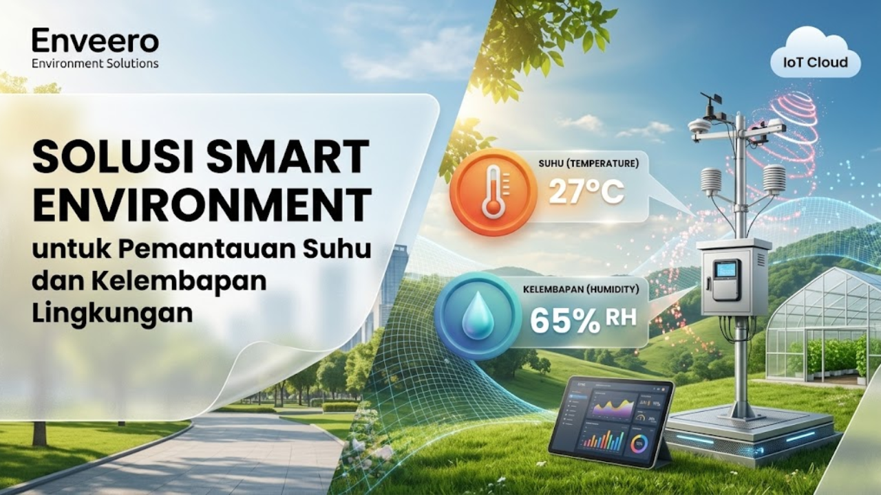 Solusi Smart Environment untuk Pemantauan Suhu dan Kelembapan Lingkungan